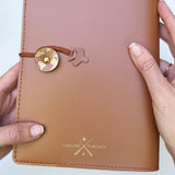 Chasing Threads Stitch World Travel Notebook Brown