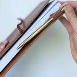 Chasing Threads Stitch World Travel Notebook Brown