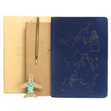 Chasing Threads Stitch World Travel Notebook Navy