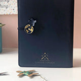 Chasing Threads Stitch World Travel Notebook Navy
