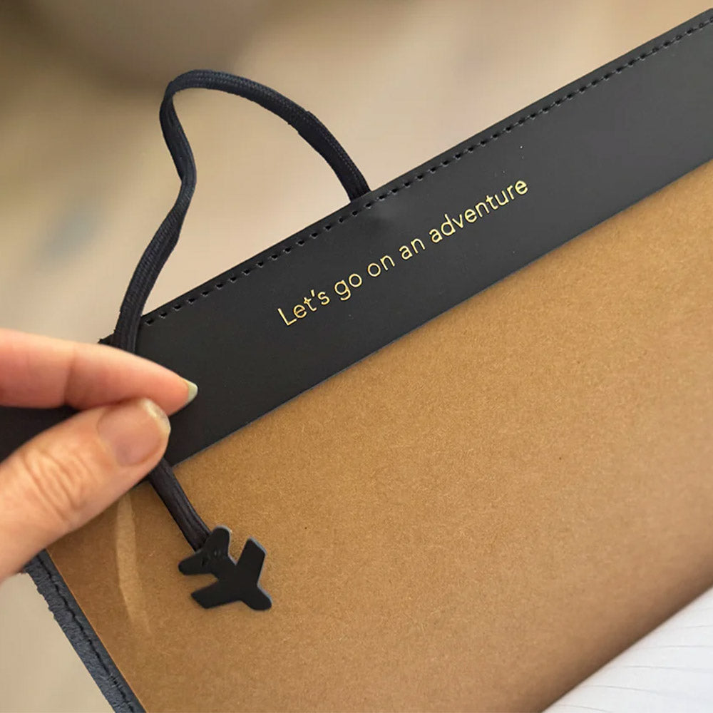 Chasing Threads Stitch World Travel Notebook Navy