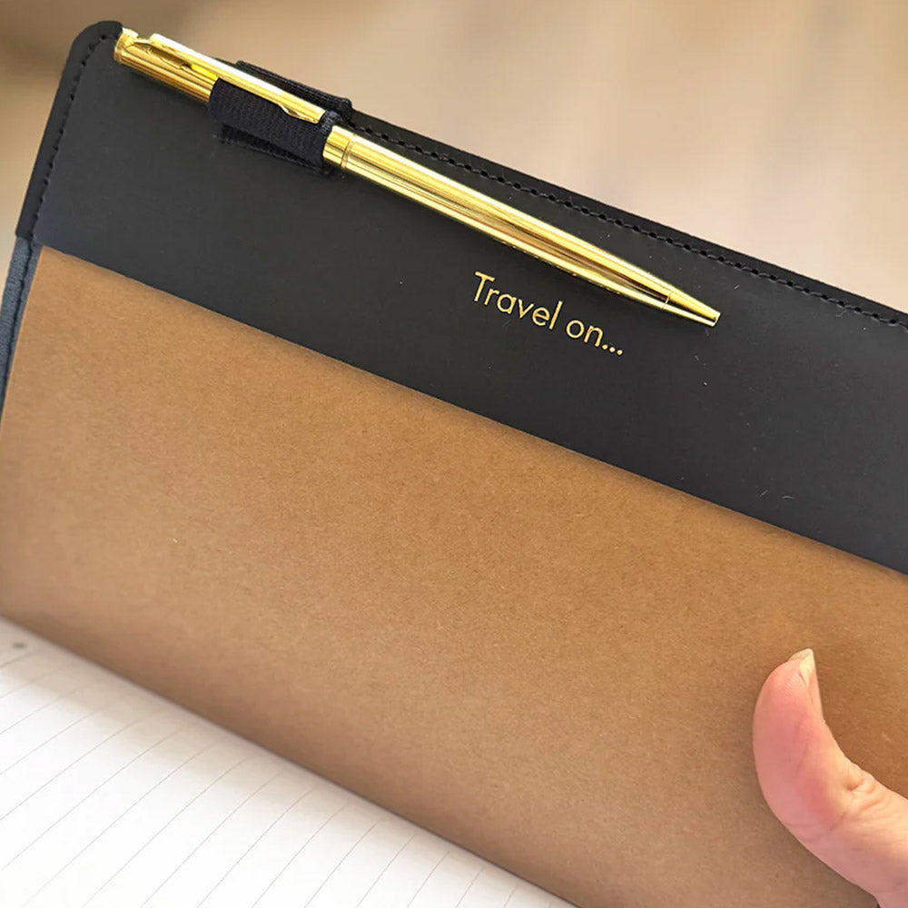 Chasing Threads Stitch World Travel Notebook Navy