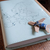 Chasing Threads Stitch Europe Travel Notebook Mint