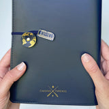 Chasing Threads Stitch Europe Travel Notebook Navy