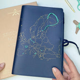 Chasing Threads Stitch Europe Travel Notebook Navy