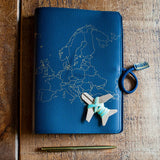Chasing Threads Stitch Europe Travel Notebook Navy