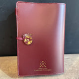 Chasing Threads Stitch USA Travel Notebook Maroon