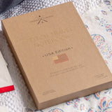 Chasing Threads Stitch USA Travel Notebook Maroon