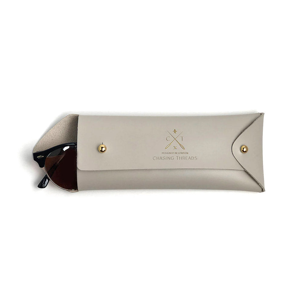 Chasing Threads Stitch Pencil Case Grey
