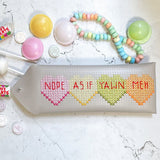 Chasing Threads Stitch Pencil Case Grey