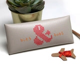 Chasing Threads Stitch Pencil Case Grey