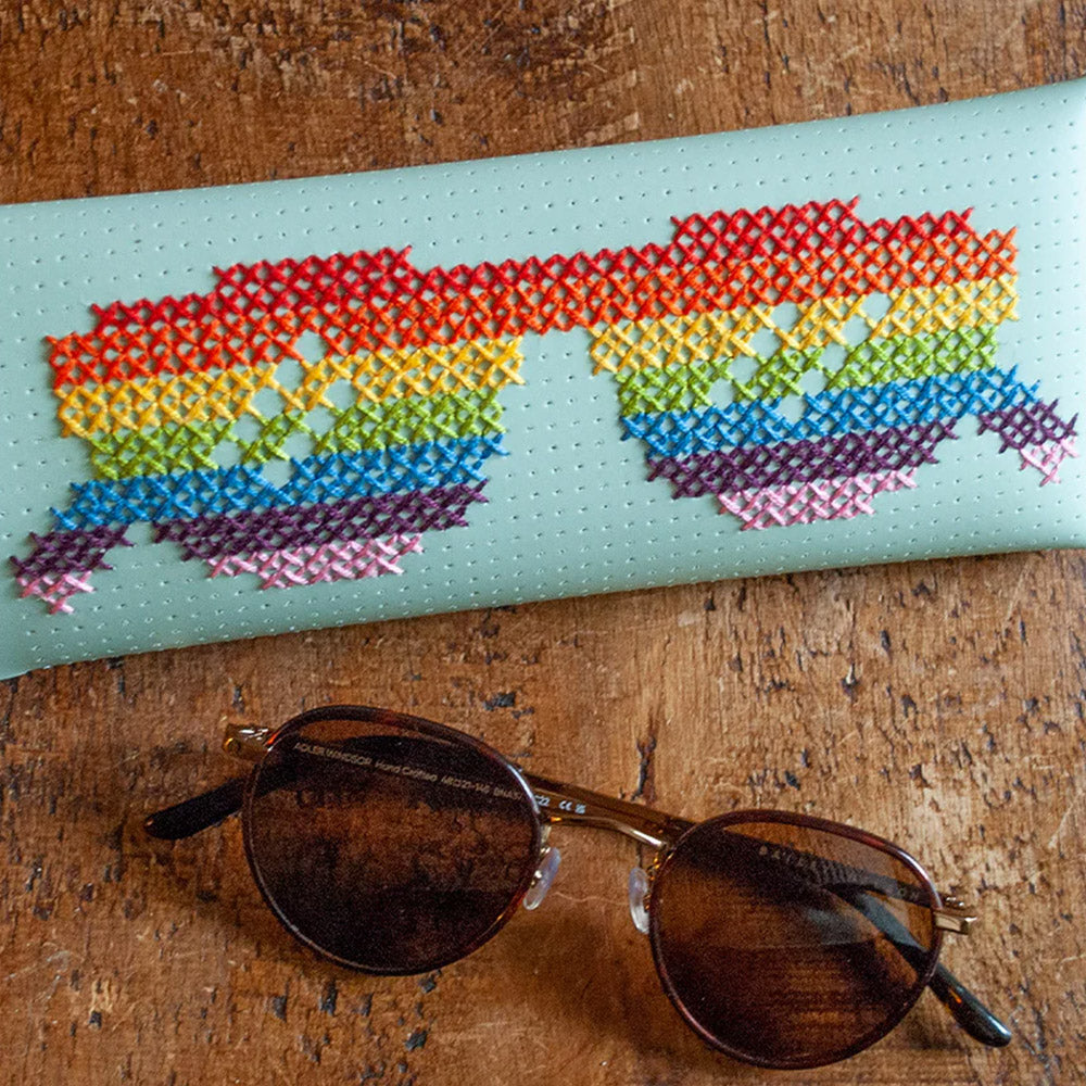 Chasing Threads Stitch Pencil Case Mint