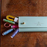 Chasing Threads Stitch Pencil Case Mint