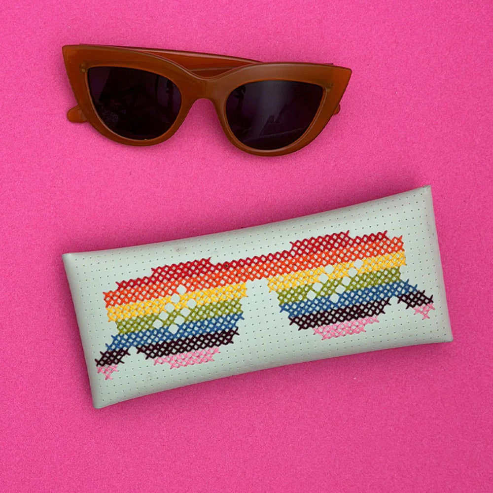 Chasing Threads Stitch Pencil Case Mint