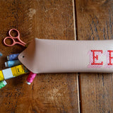 Chasing Threads Stitch Pencil Case Pink