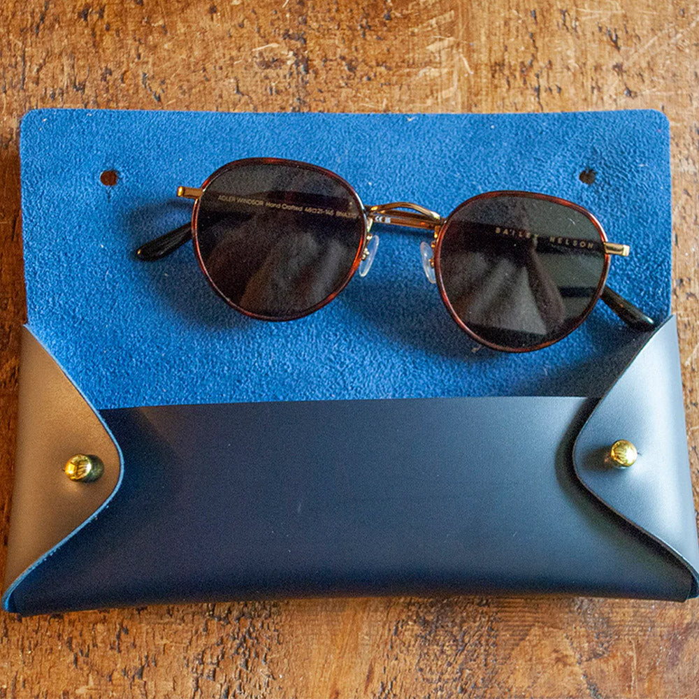 Chasing Threads Stitch Pencil Case Navy