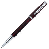 Tom Hessin Edinburgh Wooden Barrel Rollerball Pen Forth Bridge Red
