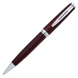 Tom Hessin Edinburgh Wooden Barrel Ballpoint Pen Forth Bridge Red