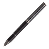 Tom Hessin Revolution Ballpoint Pen Charcoal Black Wood Barrel with Gunmetal Trim