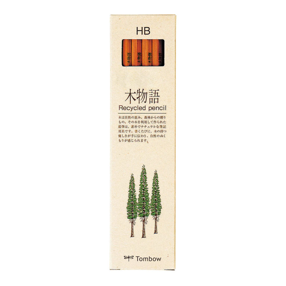 Tombow Ki-Monogatari Recycled Pencils Set of 12