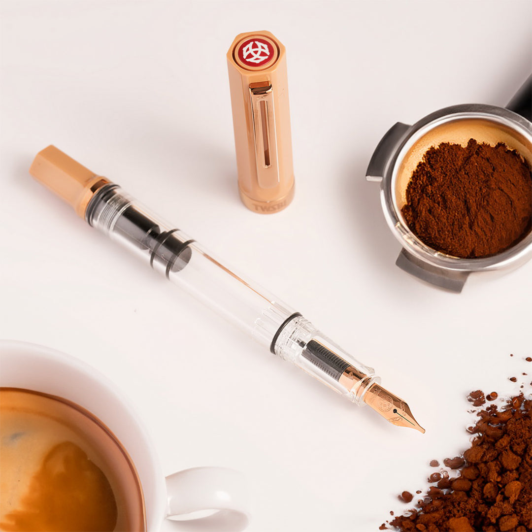 TWSBI Eco Fountain Pen Caffe with Bronze