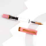 TWSBI Eco Fountain Pen Pink Lemonade with Bronze