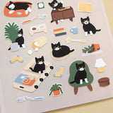 Suatelier Sticker Cat's Catch! (1139)