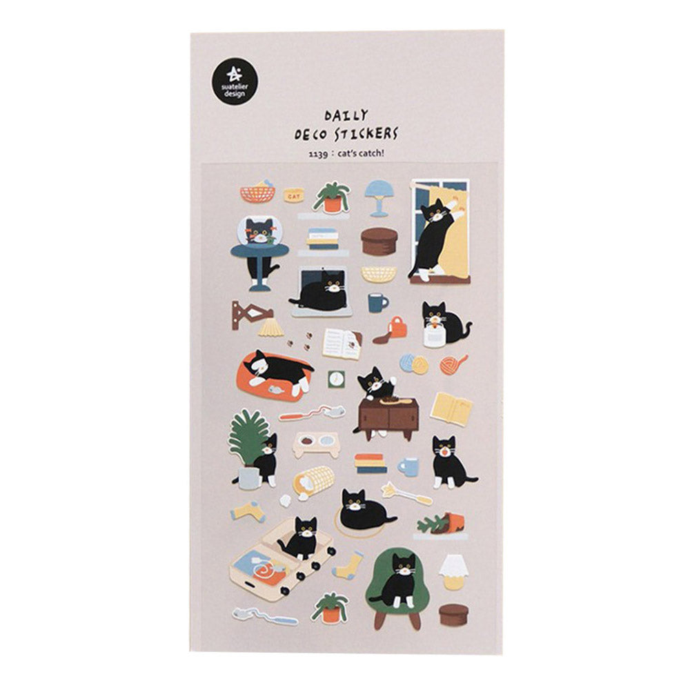 Suatelier Sticker Cats Have Staff (1150)