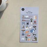 Suatelier Sticker Cats Have Staff (1150)