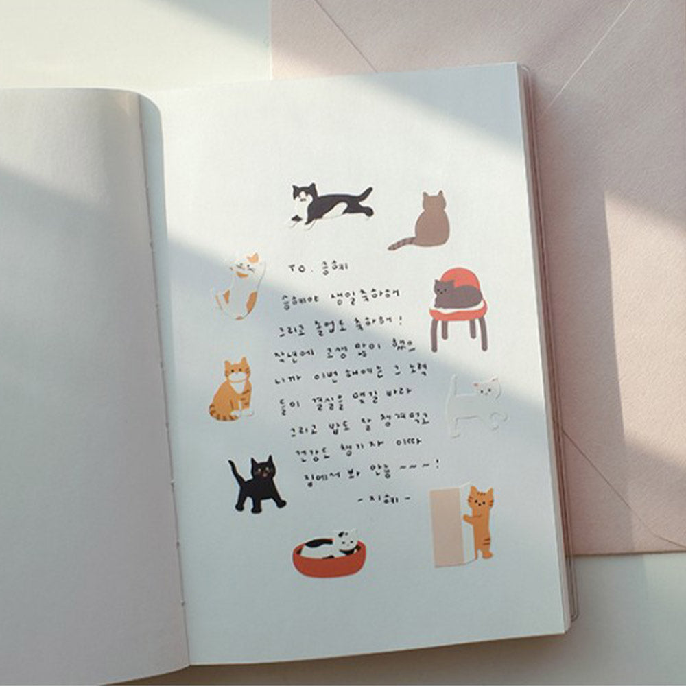 Suatelier Sticker Cats Have Staff (1150)