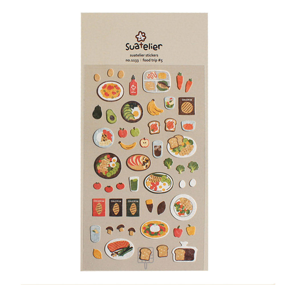 Suatelier Sticker Food Trip #5 (1133)