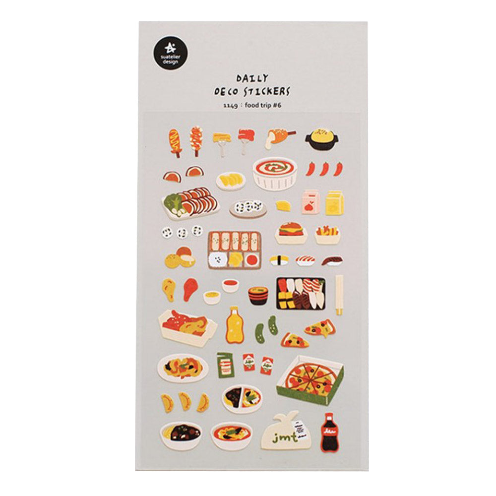 Suatelier Sticker Food Trip #6 (1149)