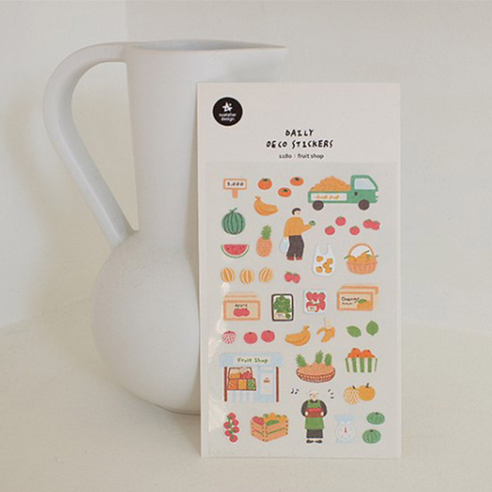 Suatelier Sticker Fruit Shop (1180)