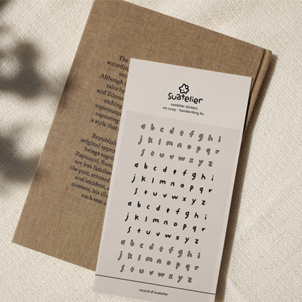 Suatelier Sticker Handwriting #1 (1119)