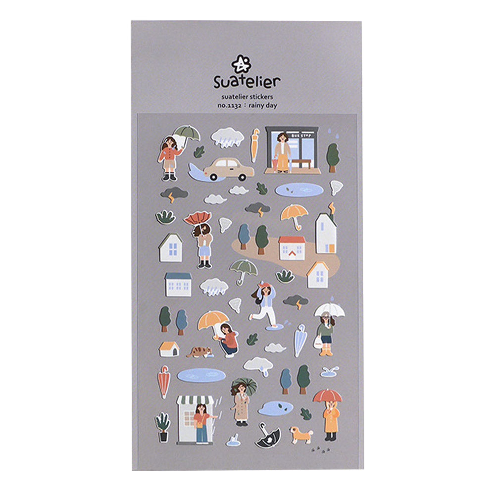 Suatelier Sticker Rainy Day (1132)