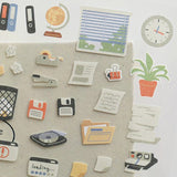 Suatelier Sticker Retro Office (1174)