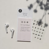 Suatelier Sticker Daily Plan #9 (1912)