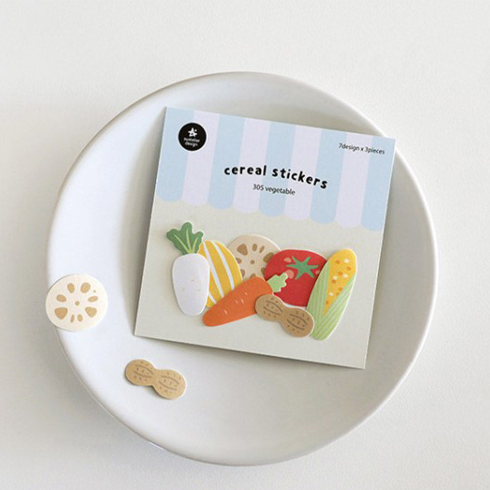 Suatelier Cereal Sticker Vegetable (305)