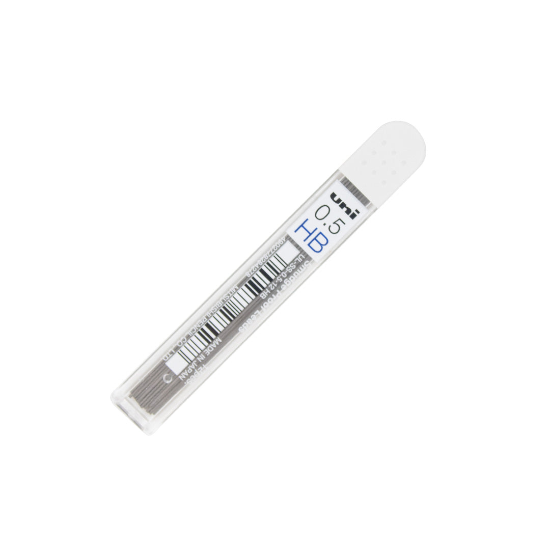 Uni UL-S Sharp Pencil Lead 0.5mm Pack of 12 HB by Uni at Cult Pens