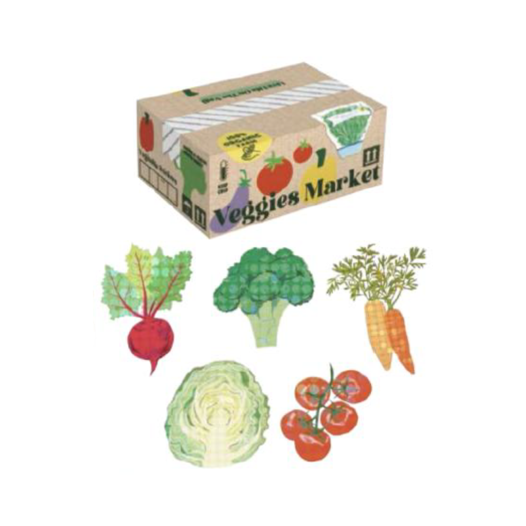 Haco Stickers Vegetable Market