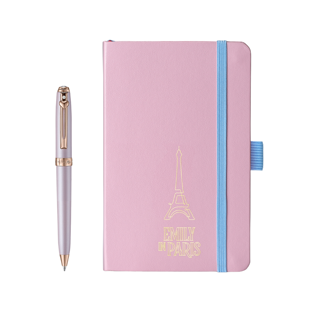 Sheaffer Emily in Paris Gift Set Prelude Mini with A6 Hardbound Notebook
