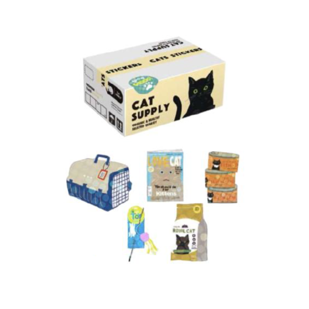 Haco Stickers Cat Supplies