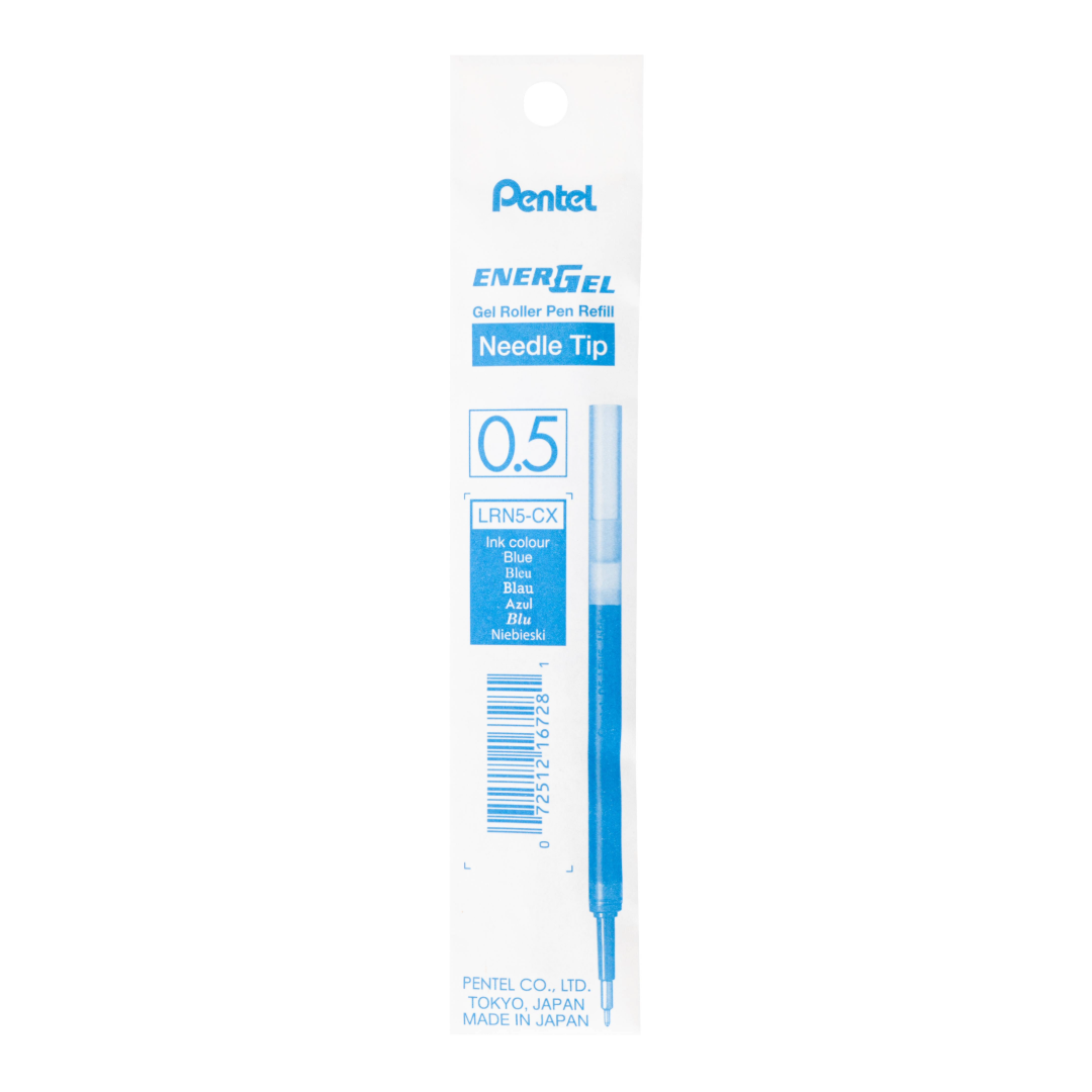 Pentel EnerGel 0.5mm Tip Refill Blue