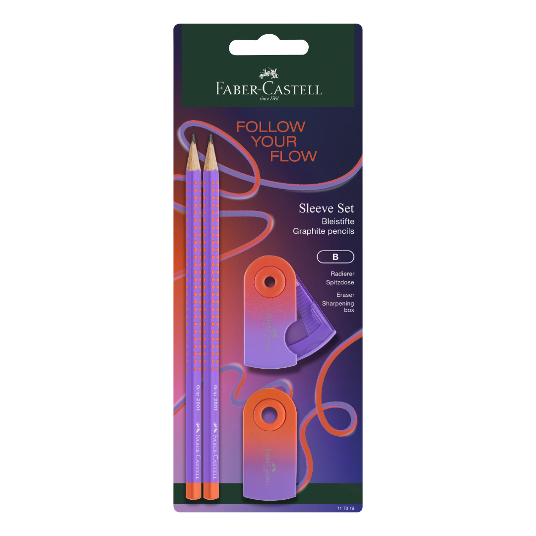 Faber-Castell Flow Edition Grip Set Punchy Melon