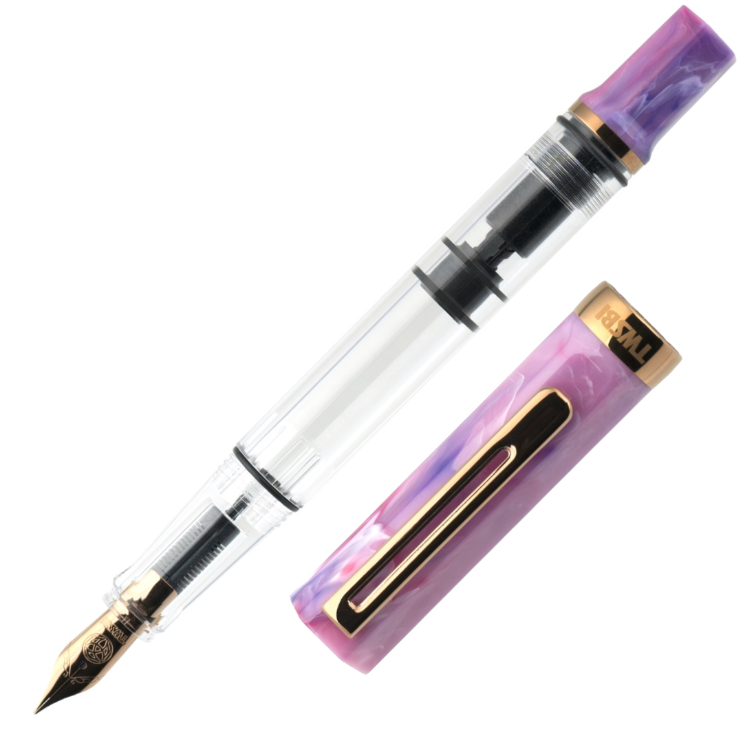 TWSBI Eco Fountain Pen Fluorite Purple with Bronze