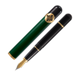 Diplomat XO Fountain Pen Racing Green Lacquered