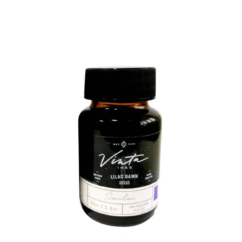 Vinta 2023 Manila Pen Show Commemorative Fountain Pen Ink 30ml Lilac Dawn [Simulan 2015] by Vinta at Cult Pens