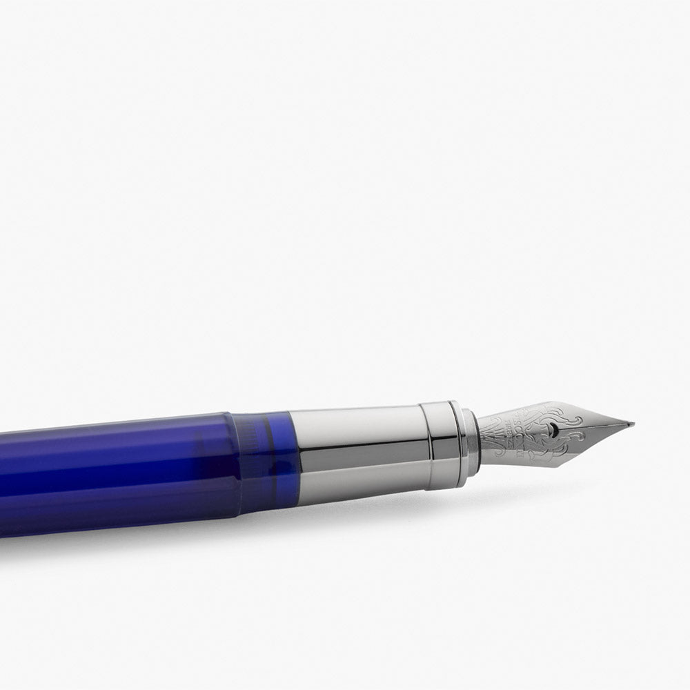 Visconti Michelangelo Fountain Pen Translucent Blue