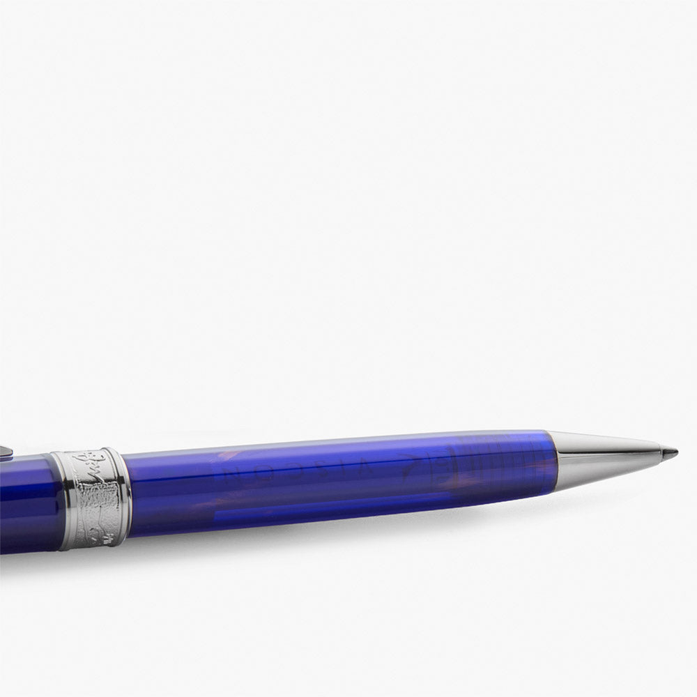 Visconti Michelangelo Ballpoint Pen Translucent Blue