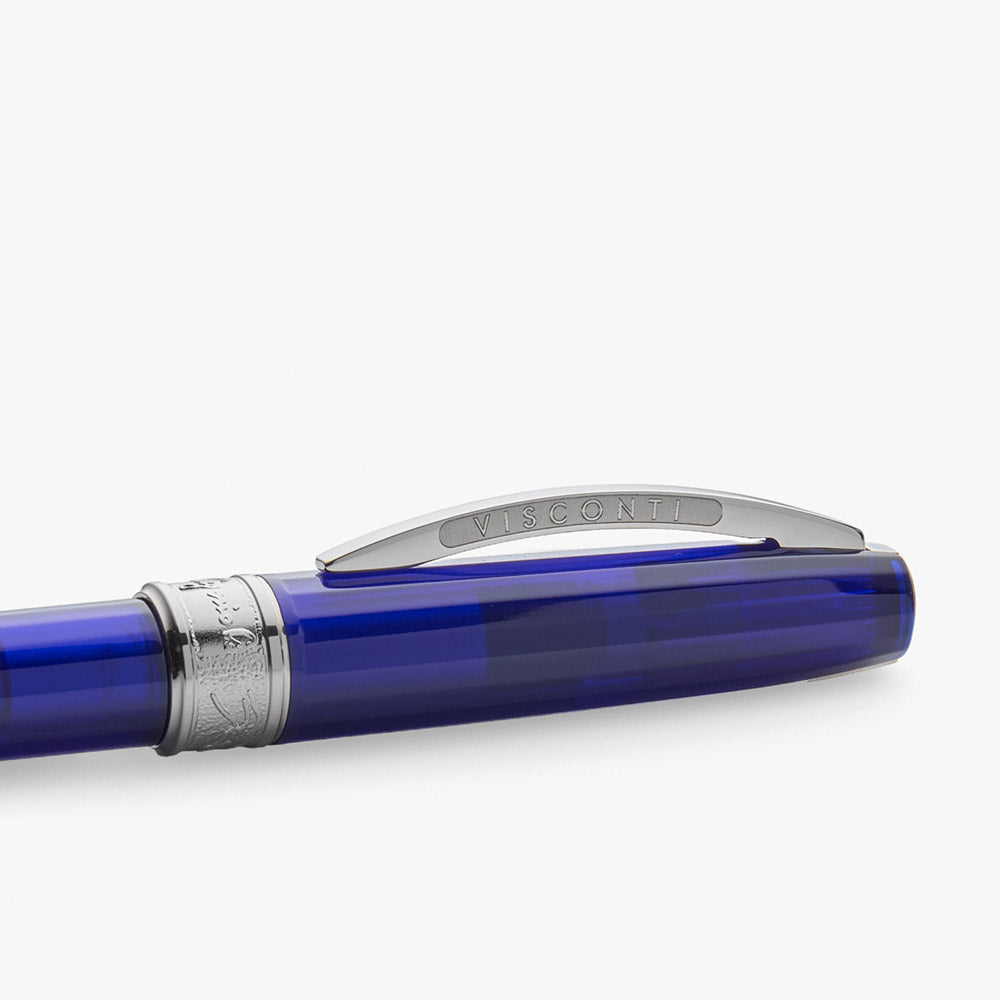 Visconti Michelangelo Ballpoint Pen Translucent Blue